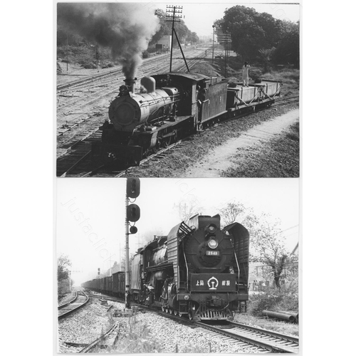 505 - Railway. UK Heritage Steam, Overseas Preserved Steam. A large box of approx. 60 film packets, contai... 