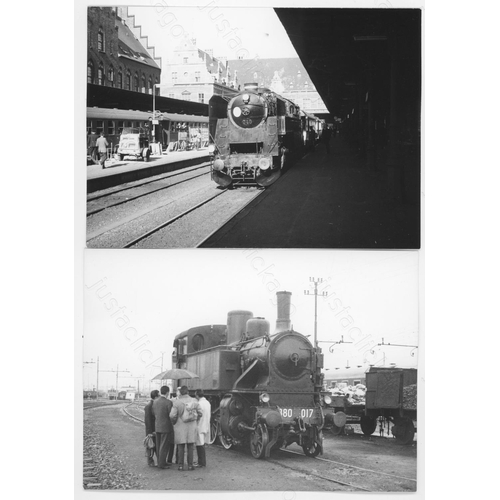 505 - Railway. UK Heritage Steam, Overseas Preserved Steam. A large box of approx. 60 film packets, contai... 