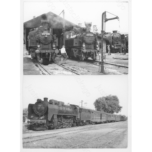 505 - Railway. UK Heritage Steam, Overseas Preserved Steam. A large box of approx. 60 film packets, contai... 