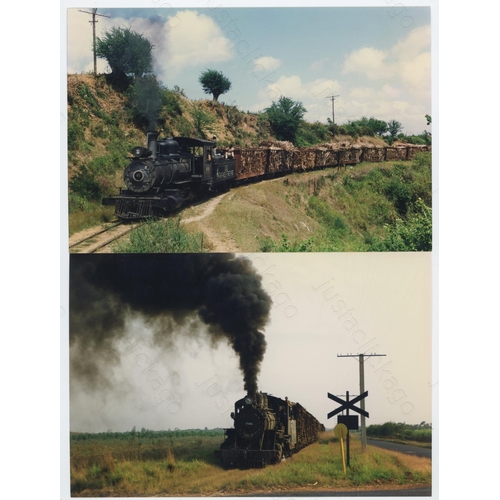 506 - Railway. UK Heritage Steam, Overseas Preserved Steam. A large box of approx. 60 film packets, contai... 