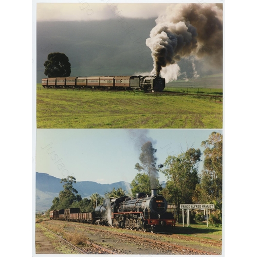 506 - Railway. UK Heritage Steam, Overseas Preserved Steam. A large box of approx. 60 film packets, contai... 