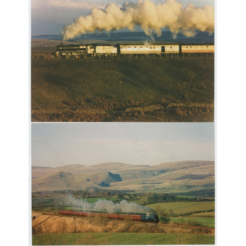 506 - Railway. UK Heritage Steam, Overseas Preserved Steam. A large box of approx. 60 film packets, contai... 