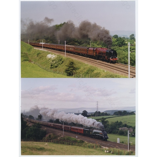 507 - Railway. UK Heritage Steam, Overseas Preserved Steam. A large box of approx. 60 film packets, contai... 