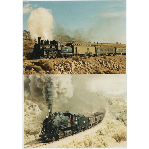 508 - Railway. UK Heritage Steam, Overseas Preserved Steam. A large box of approx. 60 film packets, contai... 