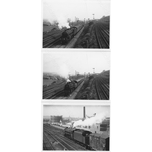 509 - Railway. B.R. Steam. A box of approx. 600, black and white, darkroom prints. The majority of the pri... 