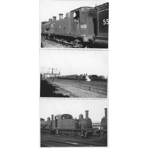 509 - Railway. B.R. Steam. A box of approx. 600, black and white, darkroom prints. The majority of the pri... 