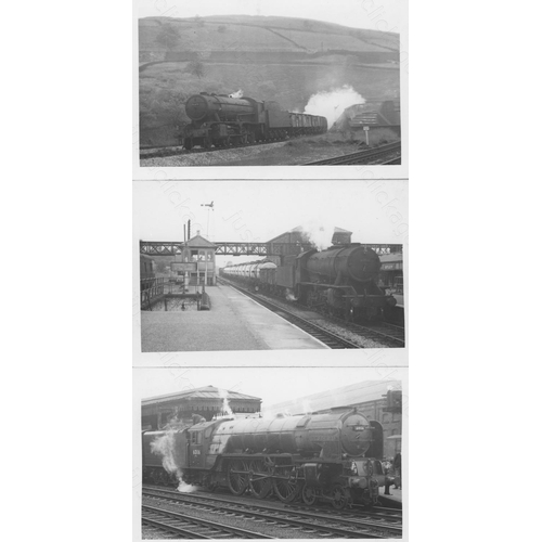 509 - Railway. B.R. Steam. A box of approx. 600, black and white, darkroom prints. The majority of the pri... 