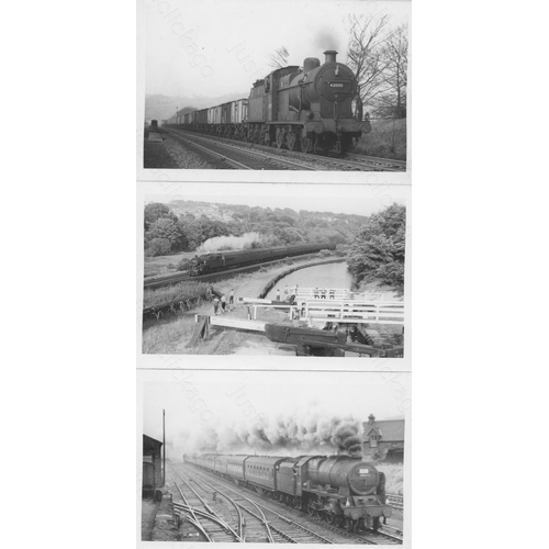 509 - Railway. B.R. Steam. A box of approx. 600, black and white, darkroom prints. The majority of the pri... 