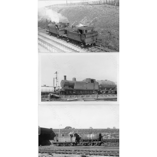 524 - Railway. Ex L.M.S locomotives. We are delighted to offer these original darkroom prints from the 