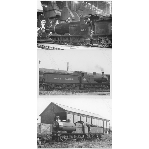 524 - Railway. Ex L.M.S locomotives. We are delighted to offer these original darkroom prints from the 