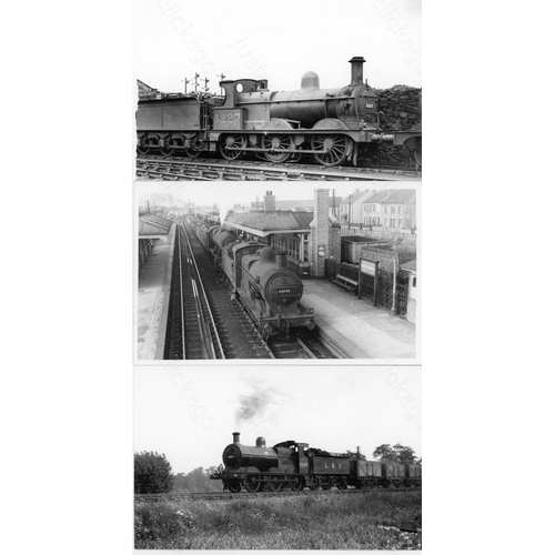 524 - Railway. Ex L.M.S locomotives. We are delighted to offer these original darkroom prints from the 