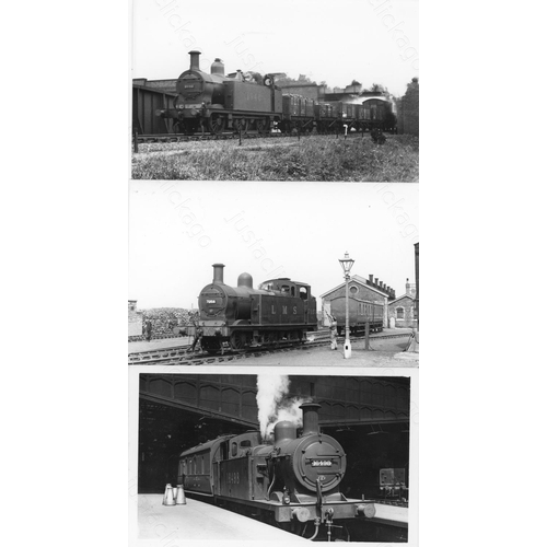 524 - Railway. Ex L.M.S locomotives. We are delighted to offer these original darkroom prints from the 