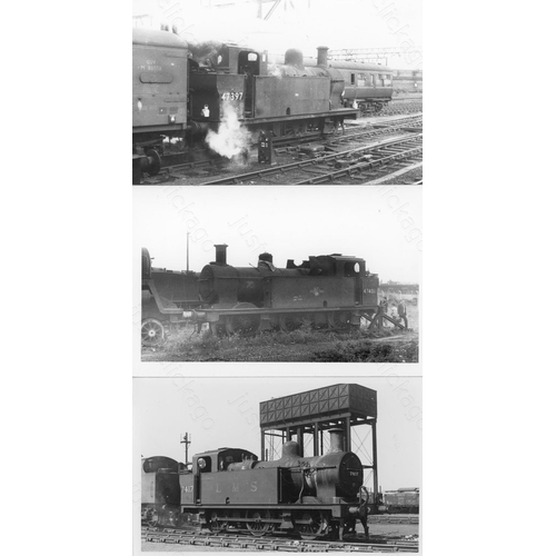 524 - Railway. Ex L.M.S locomotives. We are delighted to offer these original darkroom prints from the 