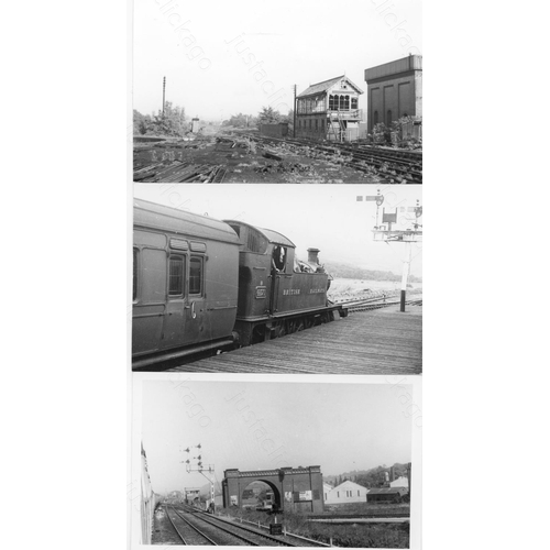 525 - Railway. Ex G.W.R. locomotives and B.R. infrastructure. We are delighted to offer these original dar... 