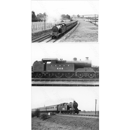 527 - Railway. Ex L.N.E.R. locomotives. We are delighted to offer these original darkroom prints from the ... 