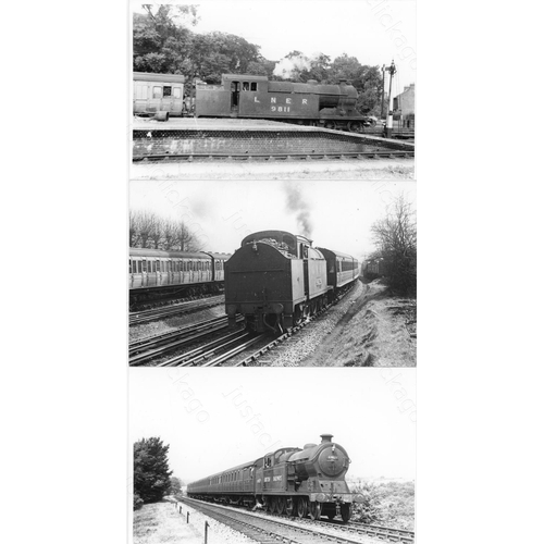 527 - Railway. Ex L.N.E.R. locomotives. We are delighted to offer these original darkroom prints from the ... 