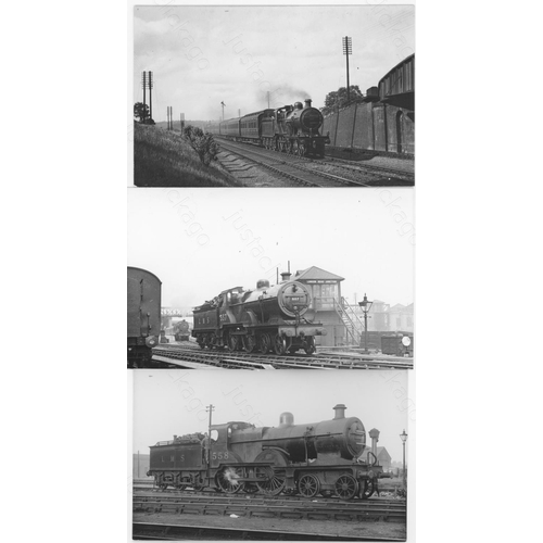 532 - Railway. Ex L.M.S.R. locomotives. We are delighted to offer these original darkroom prints from the ... 