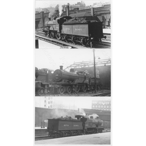 532 - Railway. Ex L.M.S.R. locomotives. We are delighted to offer these original darkroom prints from the ... 