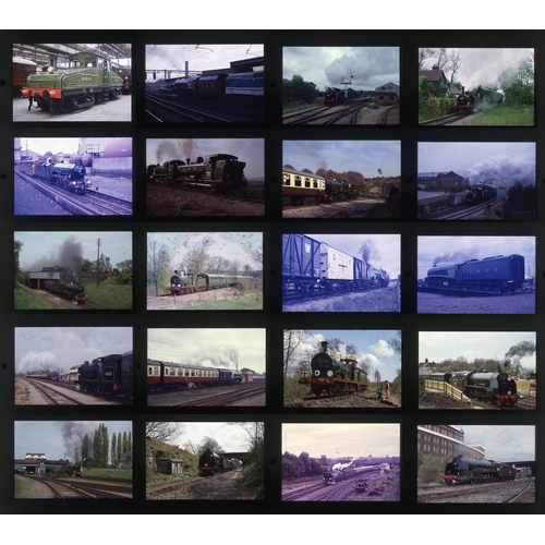 57 - Railway. Heritage Railways. A large selection of approx. 1600 x 35mm, original colour slides, on mix... 