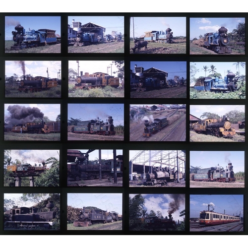 573 - Railway. Overseas Traction - PHILIPPINES. A selection of approx. 80 x 35mm, colour slides, all on Ag... 