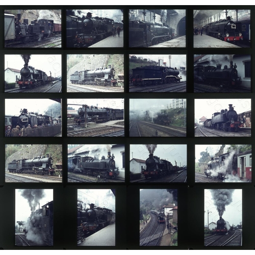 574 - Railway. Overseas Traction - PORTUGAL. A selection of approx. 43 x 35mm, colour slides, all on Agfac... 