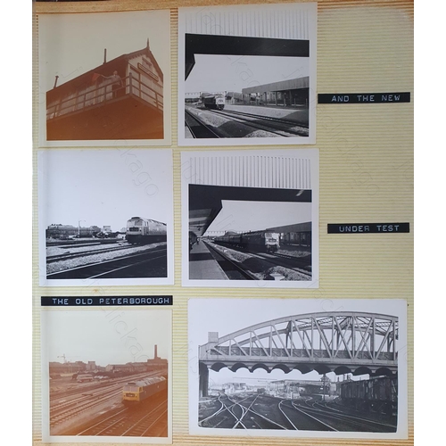 577 - Railway. Modern Traction. A self-adhesive album with approx. 160, mostly colour and some black and w... 