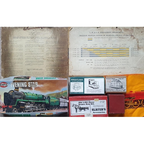 579 - Railway. Model Railway. A large model railway assortment as shown. Includes diesel and steam locomot... 