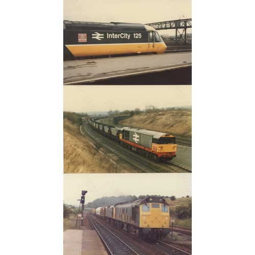 580 - Railway. Modern Traction. A large collection of several hundred, 6