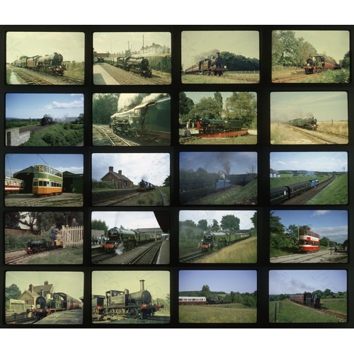 620 - Railway. Heritage Railways. A small selection of approx. 65 x 35mm, colour slides, on Kodak film sto... 