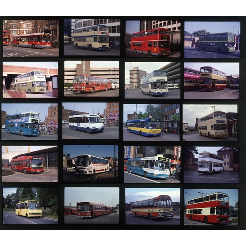 623 - U.K. Bus. A collection of approx. 200 x 35mm, colour slides, on mixed film stock. The slides date fr... 