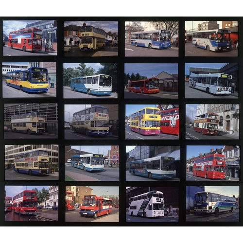 624 - U.K. Bus. A collection of approx. 185 x 35mm, colour slides, on mixed film stock. The slides date fr... 