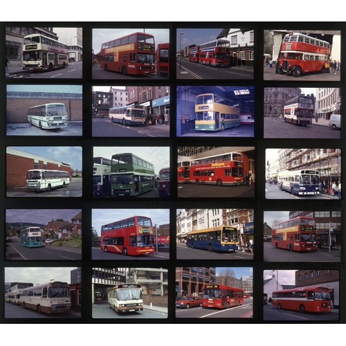 627 - U.K. Bus. A collection of approx. 200 x 35mm, colour slides, on mixed film stock. The slides date fr... 