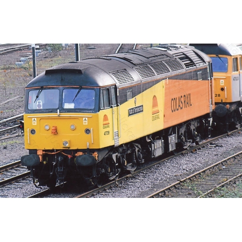 632 - Railway. Modern Traction. A collection of approximately 10000 6x4in good quality photographic prints... 