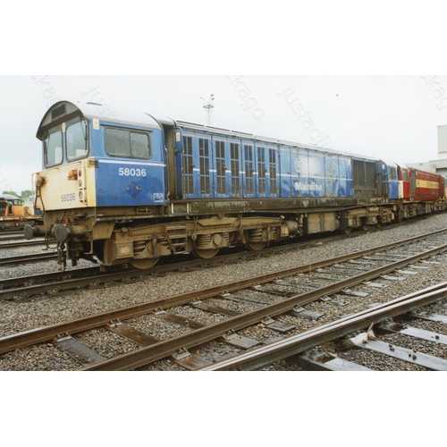 632 - Railway. Modern Traction. A collection of approximately 10000 6x4in good quality photographic prints... 