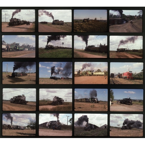 294 - Railway. Overseas Traction - CUBA. A small selection of approx. 40 x 35mm, colour slides, on Kodak f... 