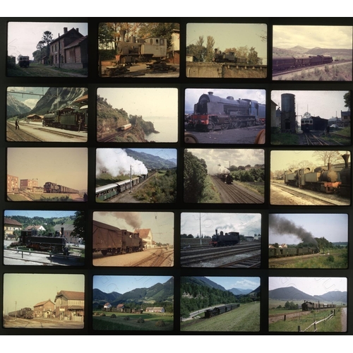 297 - Railway. Overseas Traction - EUROPE. A good selection of approx. 150 x 35mm, colour slides, on Kodak... 