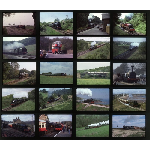 298 - Railway. Heritage Railways. A selection of approx. 1000+ x 35mm, colour slides, nearly all on Kodak ... 