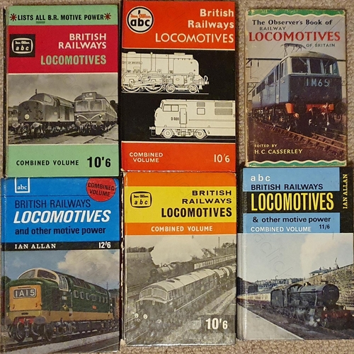 311 - Railway. Combined Volumes. A collection of 5 Ian Allan combined volumes, plus an Observer book.
1. O... 