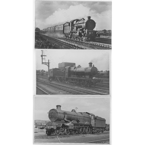 646 - Railway. B.R. Steam and Grouping. A collection of approx. 170, black and white prints, in assorted s... 