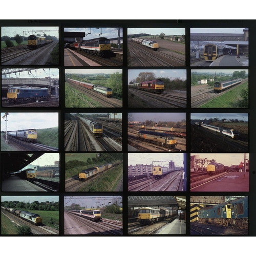 14 - Railway. Modern Traction. A good collection of approx. 400 x 35mm, colour slides, on mixed film stoc...