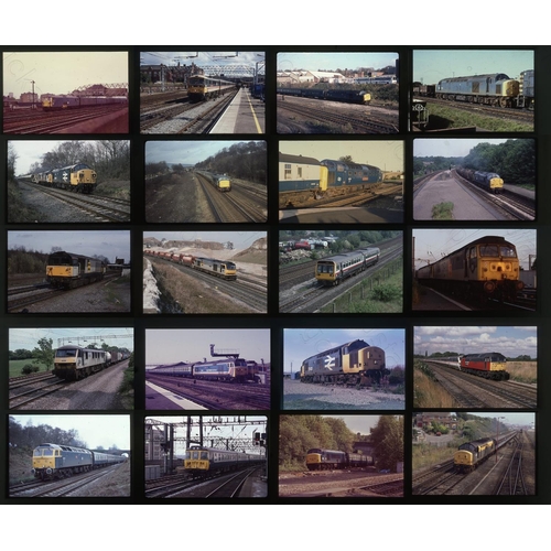 17 - Railway. Modern Traction. A good collection of approx. 260 x 35mm, colour slides, on mixed film stoc...