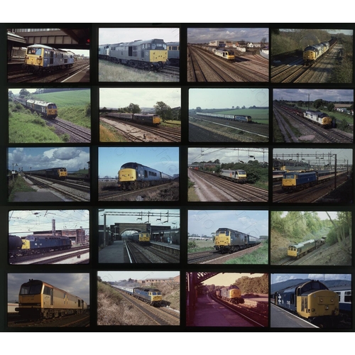18 - Railway. Modern Traction. A good collection of approx. 390 x 35mm, colour slides, on mixed film stoc...