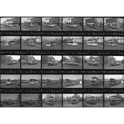 25 - U.K. Bus. A good assortment of approx. 450 x 35mm, black and white negatives, on Kodak 5053 TMY film...