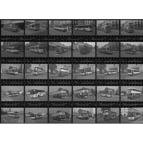 26 - U.K. Bus. A good assortment of approx. 495 x 35mm, black and white negatives, on Kodak 5053 TMY film...