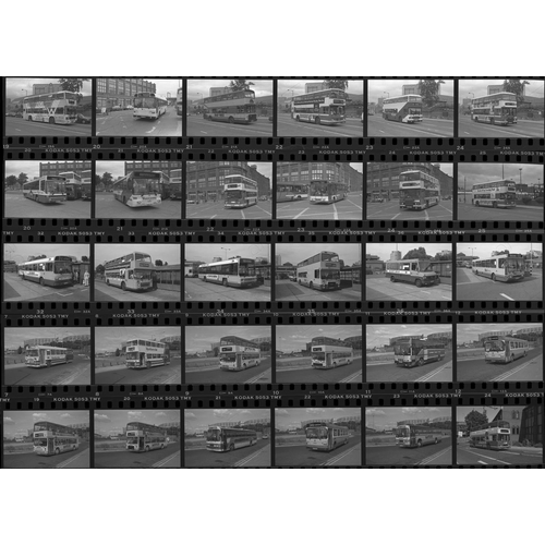 27 - U.K. Bus. A good assortment of approx. 470 x 35mm, black and white negatives, on Kodak 5053 TMY film...