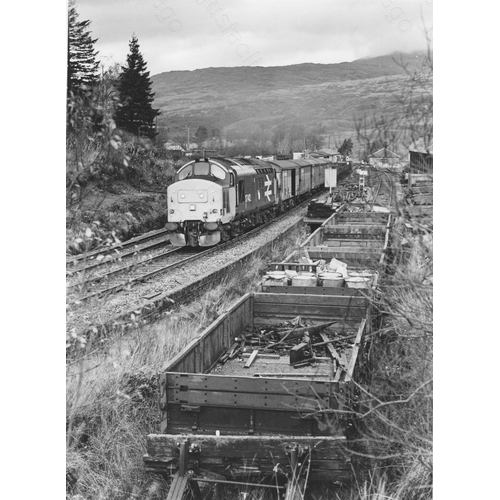 50 - Railway. Modern Traction. A fine collection of approx. 95 original black & white, prints by John Vau...