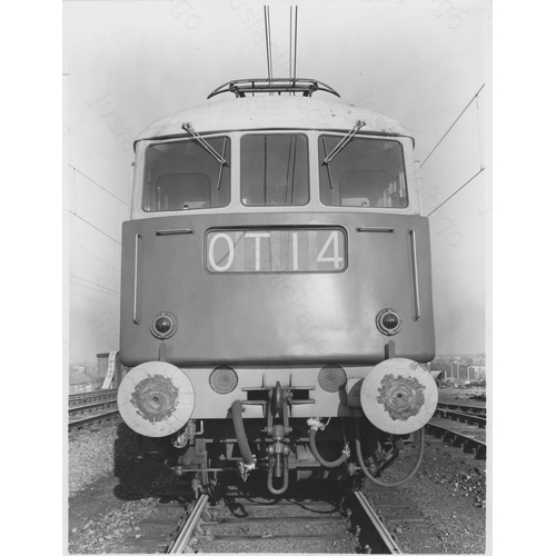 58 - Railway. Modern Traction & Infrastructure. A good collection of approx. 29, black and white prints, ...