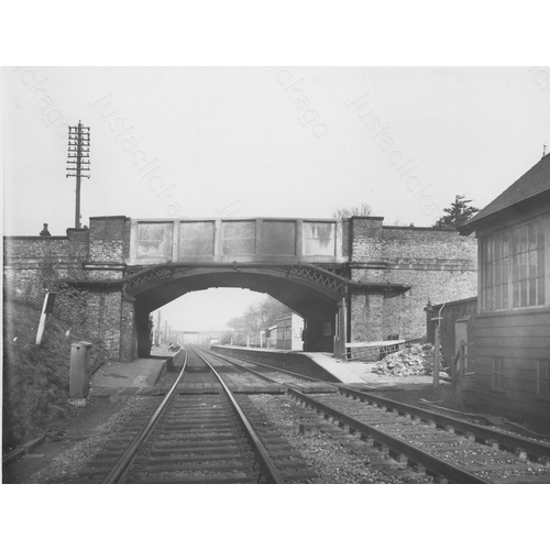 59 - Railway. Infrastructure. A fine collection of approx. 95, black and white prints, in various sizes, ...