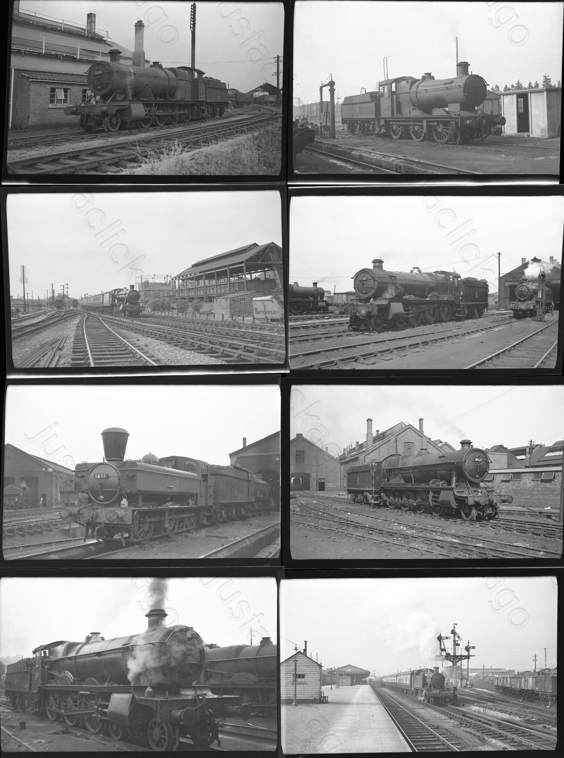 Railway. B.R. Steam. An excellent collection of approx. 30, medium ...