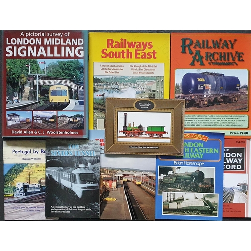 131 - Railway. Books & Magazines. A selection of 11 Railway books, most are softback. There are 2 copies o... 